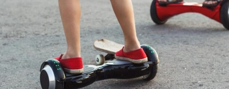 Featured image for a page of reviews of the best hoverboards for kids.